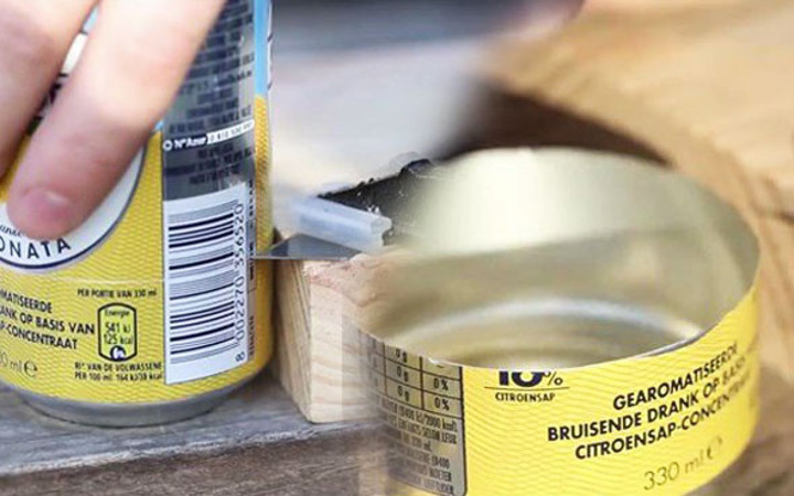 Teneke kutudan öyle bir şey yaptı ki bakın ne...