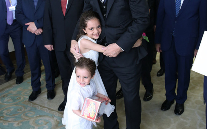 Suriyeli Bana Cumhurbaşkanı Erdoğan'ı görünce...