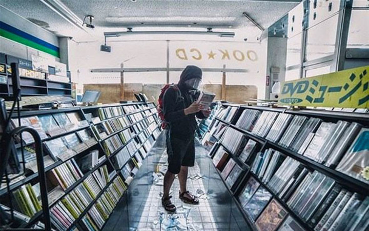 Herkesin girmesinin yasak olduğu kıyamet bölgesine gizlice sızdı!