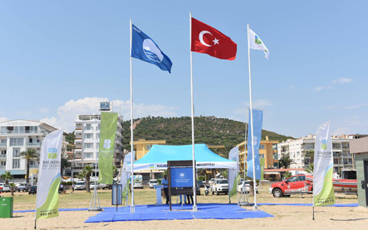 Balıkesir'de mavi bayraklı plaj sayısı 22'e yükseldi