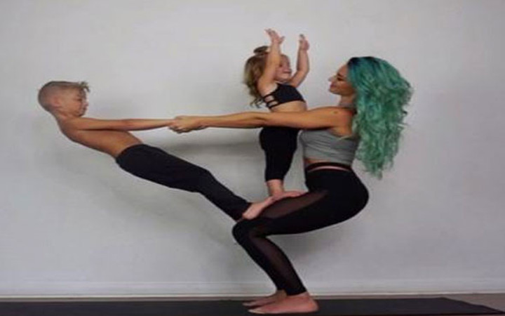 Instagram'ın en fit annesi