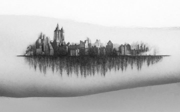 Bu dövmeler birer mimari eser!