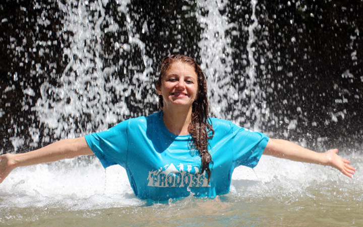 Aşırı sıcakta böyle serinlediler