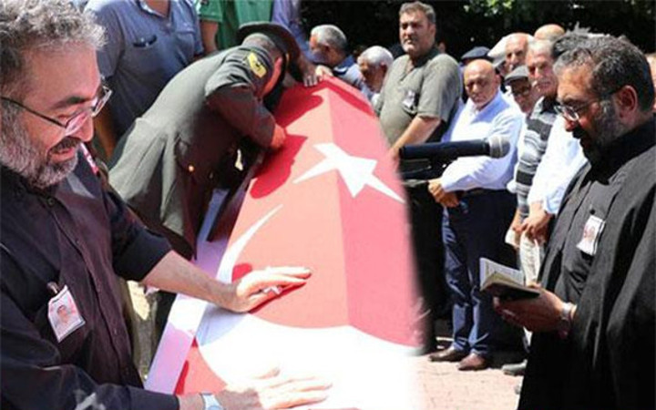 Cenaze namazını kıldırdı; gözyaşlarına boğuldu!