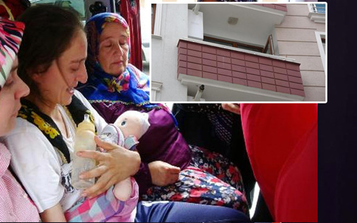 Yok böyle acı! İki evladı da balkondan düşerek can verdi