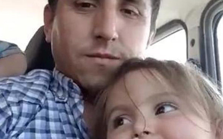 Minik Nisa'nın kazada ölmeden önceki görüntüleri yürek burktu