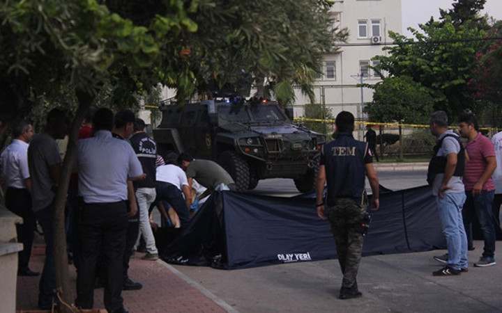 Mersin'den canlı bomba etkisiz hale getirildi ilk görüntüler