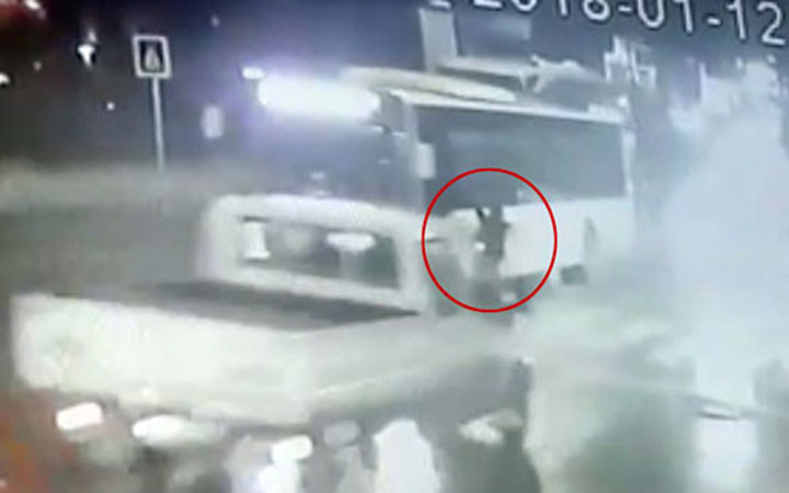 Ortaköy'de korkunç kaza! Önce otobüs sonra kamyonet çarptı!