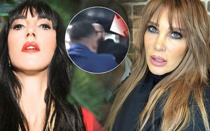Hande Yener'den Seren Serengil'e büyük darbe  yaka paça dışarı attırdı 