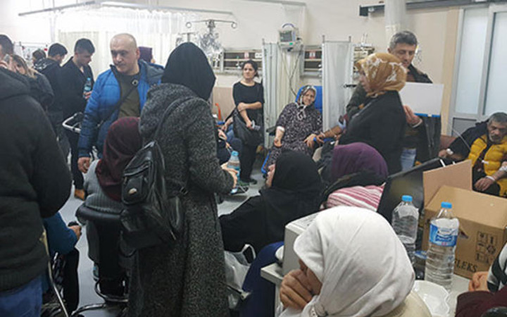 Acillerin durumu acillik! Çarpıcı görüntüler...