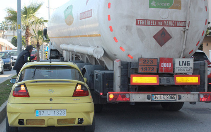 Antalya'da film sahnelerini aratmayan kovalamaca