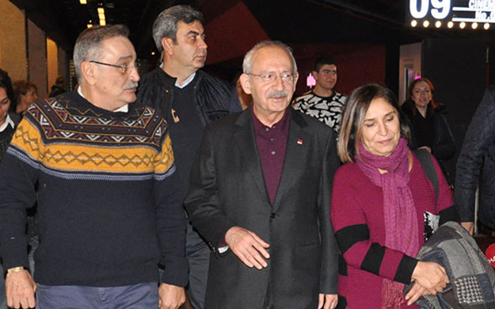 Kılıçdaroğlu çifti, 'Müslüm' filmini izledi