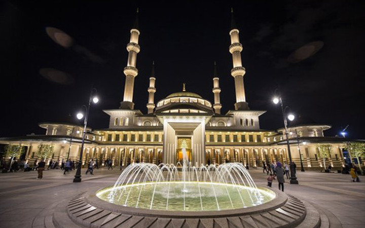 Beştepe Millet Camii'nde Miraç Kandili programı