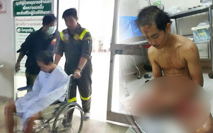 Cinsel içerikli görüntüler izlerken cinsel organını doğradı herkes şoke oldu