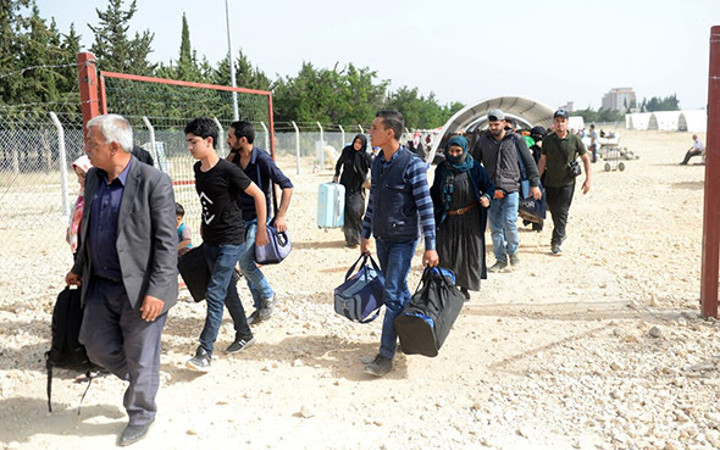 74 bin Suriyeli Bayram için ülkelerine gidiyor