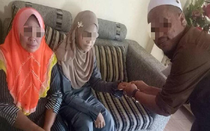 41 yaşındaki adam 11 yaşındaki çocukla evlendi büyük sapıklık!