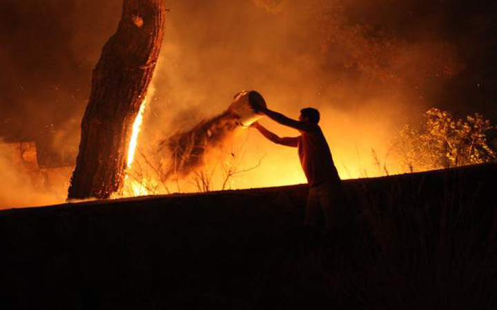 Bodrum'da korku dolu anlar