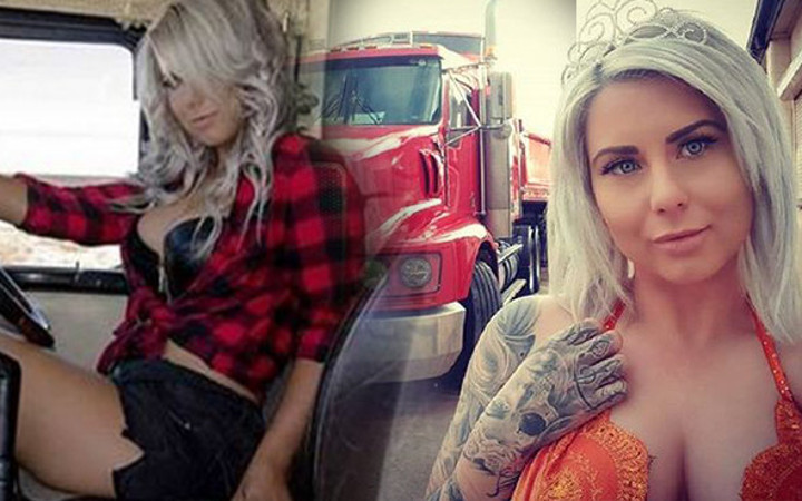 Ne şarkıcı ne oyuncu! O dünyanın en seksi kamyoncusu