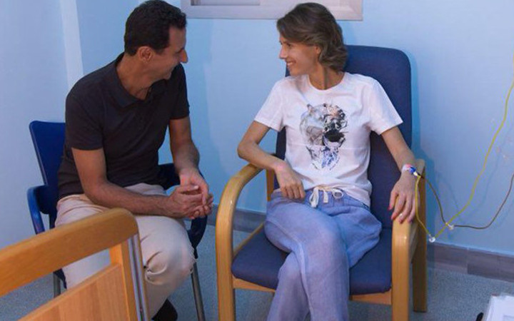  Suriye Devlet Başkanı Beşar Esad'ın eşi Esma Esad kanser oldu