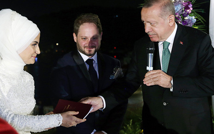Cumhurbaşkanı Erdoğan nikah şahidi oldu