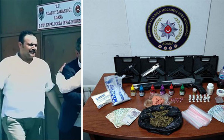 Dizi oyuncusunun evinden uyuşturucu ve silahlar çıktı! 