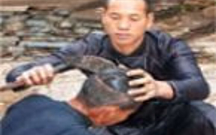 Çin'de ilginç saç kesimi