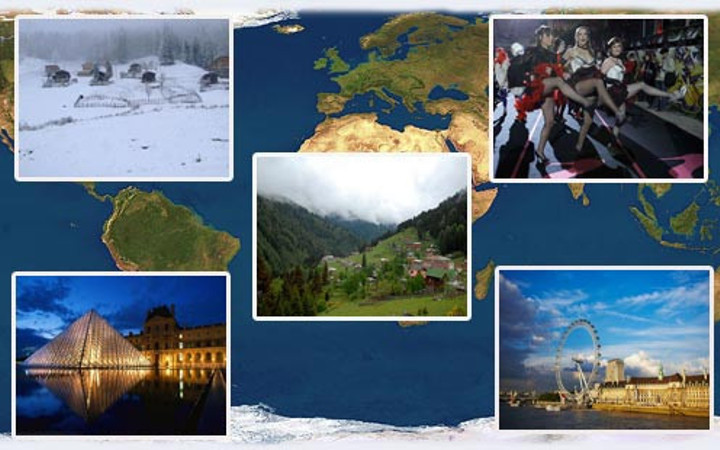 Fotoğraflarla dünya turu