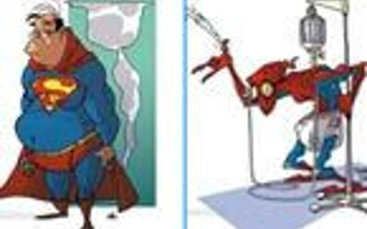 Süper kahramanlar yaşlanırsa