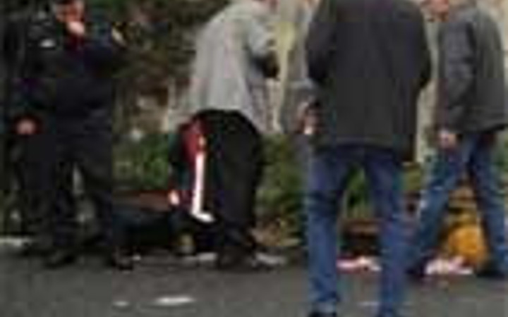 Adliye bahçesindeki kanalda ceset