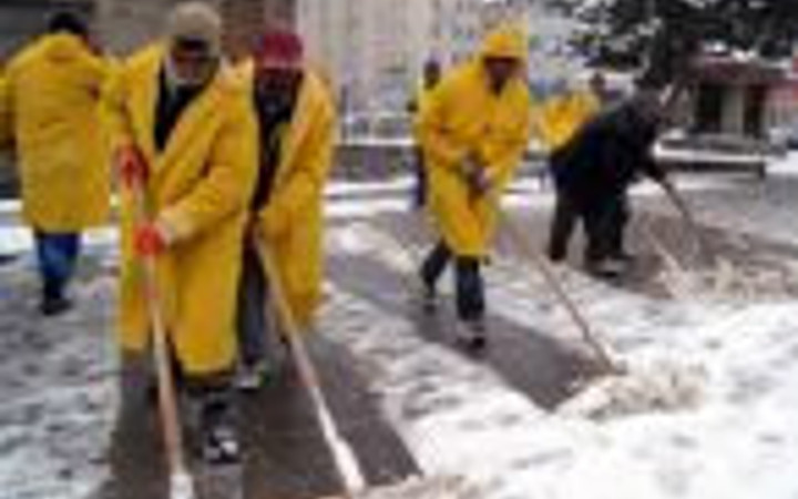 Bahar ortasında kar esareti