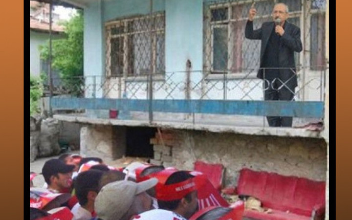 Bu da Gandi'nin balkon konuşması