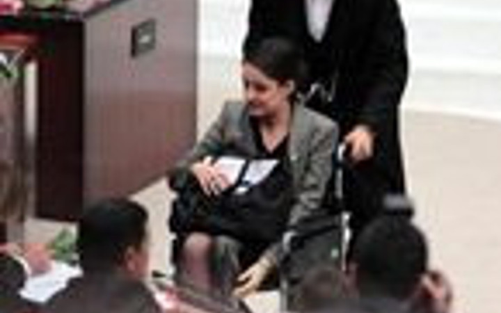 O yasak engelli vekili durduramadı