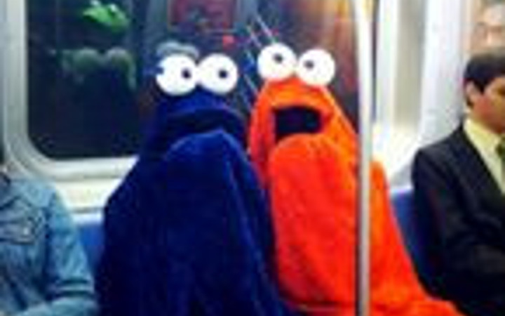 En komik amatör kareler