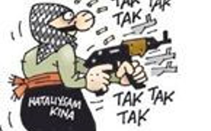 Karikatüristler terörü çizdi