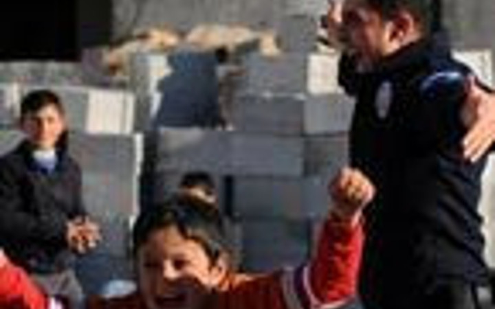 Çadırkentte yüzler böyle güldü