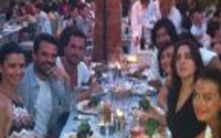 Sezonun yorgunluğunu böyle attılar