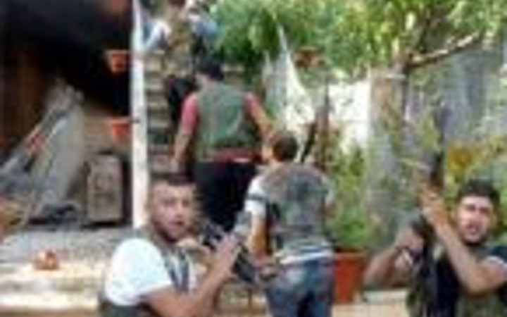 Muhaliflerin saldırısı böyle görüntülendi