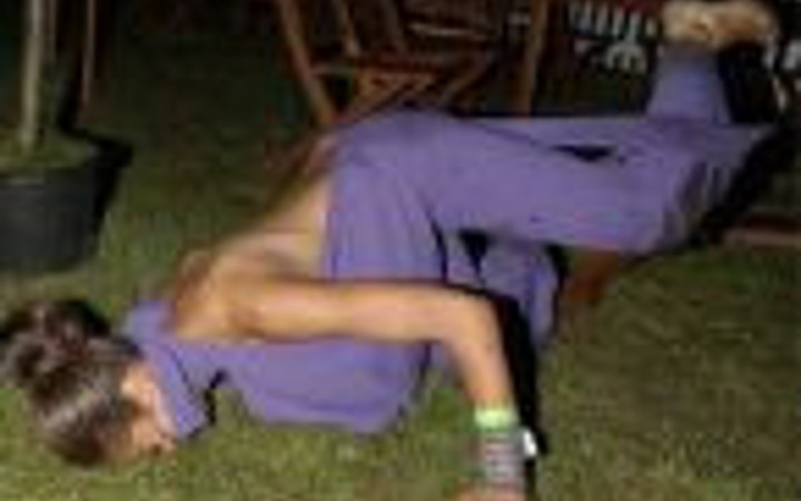 Alkol onu bu hale getirdi