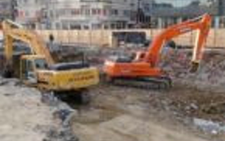 Taksim'de merak uyandıran kalıntı