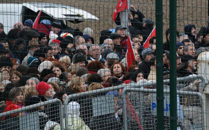 Silivri cezaevi önünde müdahale 