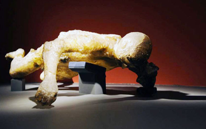 2 bin yıllık cesetler sergide