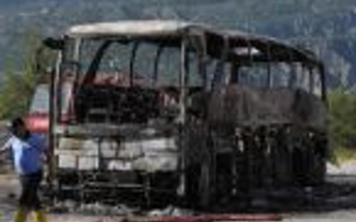 Antalya'da dehşet: Tur otobüsü kül oldu