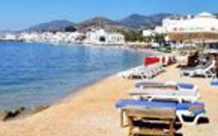 Bodrum sahilleri bomboş kaldı