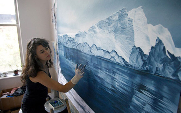 Ünlü ressamın eserleri fotoğraf kalitesinde