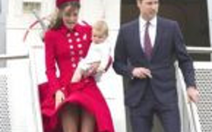 Prenses Kate yine rüzgara yenik düştü