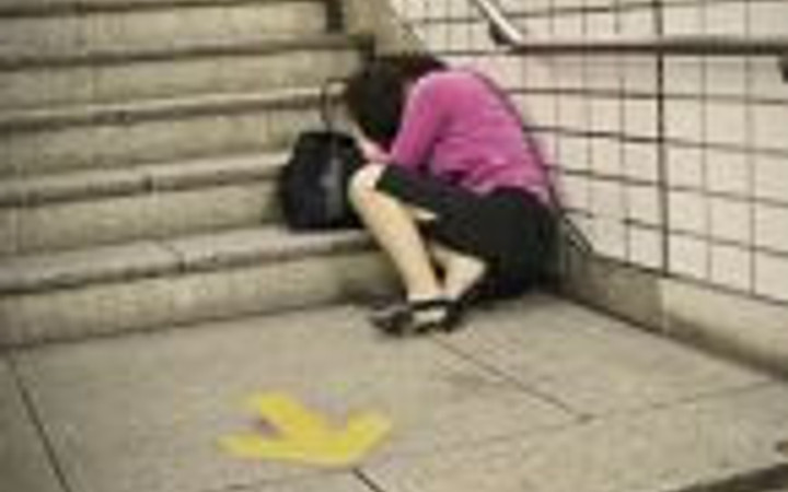 Öyle bir yerde uykuya daldı ki...