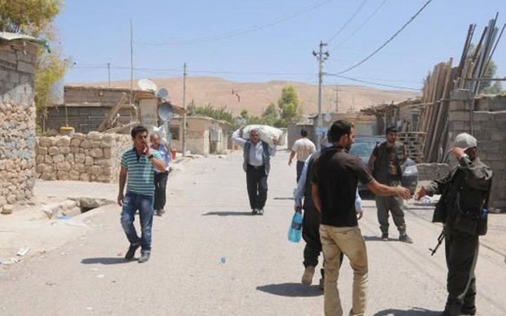 Mahmur ilçesi ve mülteci kampında sessizlik hakim