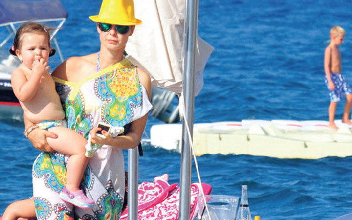 Tatlıses'in kızı Bodrum'da