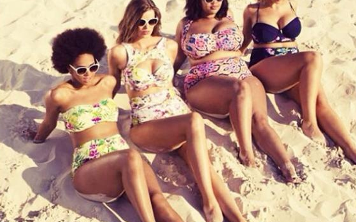 Bikini giymek şişman kadınlarında hakkı