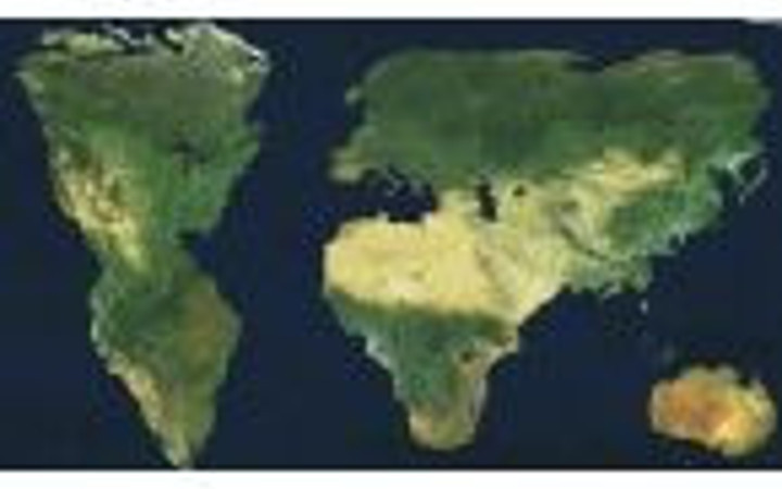 Bu dünya haritasında Türkiye yok